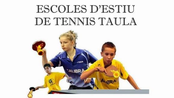 Les escoles d'estiu de la UESC de tennis taula tornen al juliol