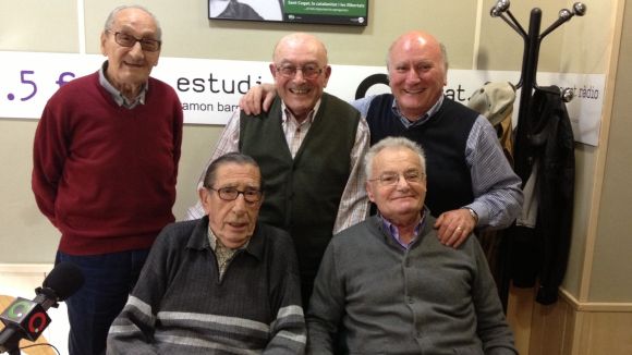 Alt: La Fira de Santa Llúcia  i altres temes de debat a la 'Tertúlia dels Grans'