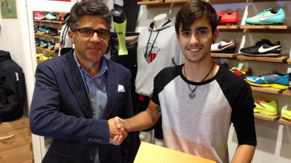 Raúl Vázquez, guanyador del premi del concurs de Thinkinsport