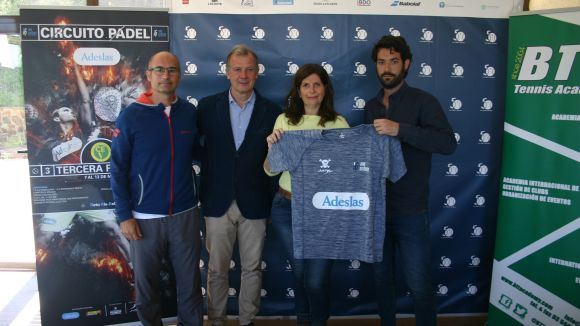 El Club Esportiu Valldoreix acull la tercera prova del Circuit Pàdel Adeslas