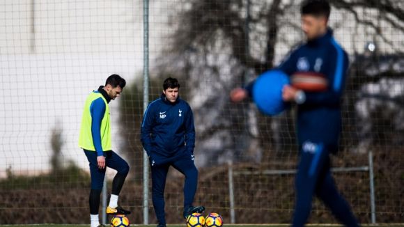 El Tottenham fa una estada de tres dies al CAR de Sant Cugat