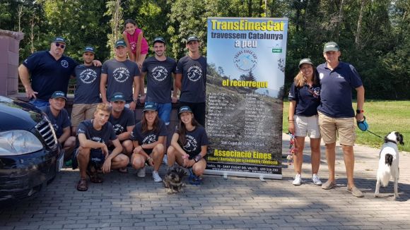 Àlex Florensa (Eines Centre d'Adiccions) explica al magazín per què creua tot Catalunya a peu