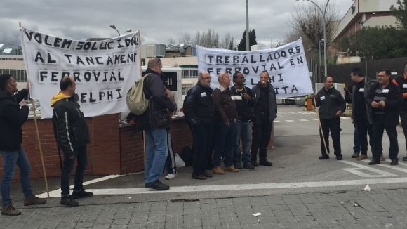 Els treballadors de Ferrovial a Delphi faran vaga a partir del 29 de març si no es negocia la seva situació