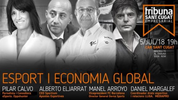 El Tribuna Sant Cugat Empresarial analitza l'impacte de l'esport en l'economia aquest dijous al CAR