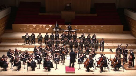 Fusió i la Simfònica Jong Twente, unides en un concert a la plaça de Barcelona