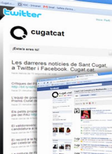 Cugat.cat, ara també a Twitter