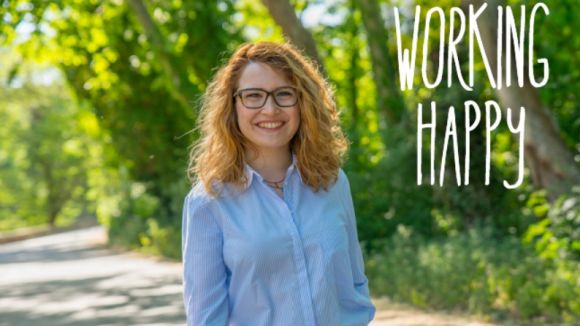 La periodista Txell Costa presenta avui a Sant Cugat el llibre 'Working Happy'