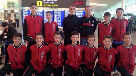 El preinfantil negre de la UESC torna de Dinamarca amb un tercer lloc