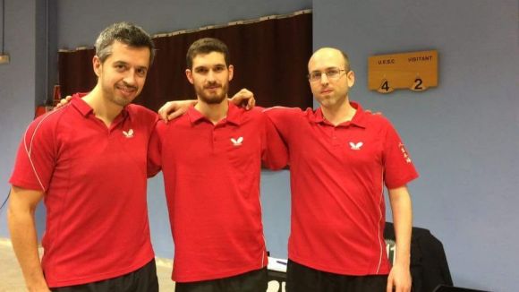 José Martín, nova incorporació de la UESC de tennis taula en el retorn a Primera Nacional