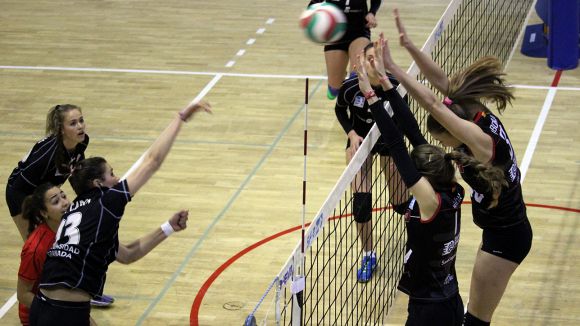 El DSV-Volei Sant Cugat busca davant el Cuesta Piedra el triomf que li doni l'ascens