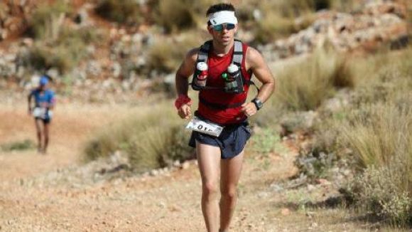 Víctor Garanto es posiciona tercer a la cursa d'ultrafons Al Andalus Ultimat Trail