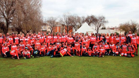 La Unió Ciclista Sant Cugat, banderera d'enguany a l'aplec de Sant Medir