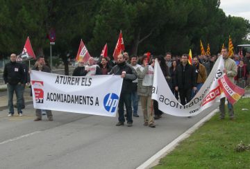 Jordi Saladie (HP): ' El suport de polítics i intel·lectuals és una ajuda important per als treballadors'