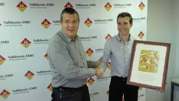 L'EMD de Valldoreix ret homenatge a Javier Salamero pel triplet de BTT