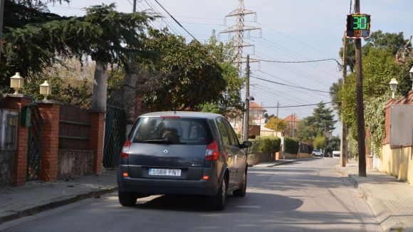 L'EMD instal·larà tres radars 'pedagògics' per informar de la velocitat els conductors