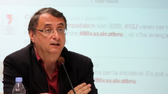 Vicent Partal presenta avui a Sant Cugat el llibre 'Desclassificat 9-N'