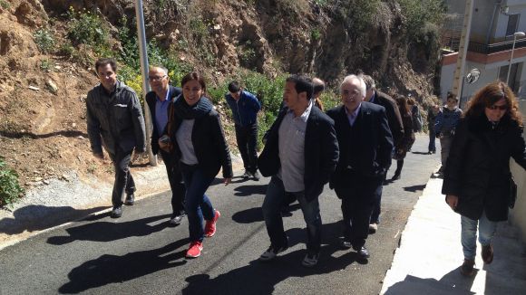 El carrer del Calvari de les Planes completa la seva urbanització