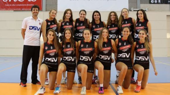 El cadet del DSV-Volei Sant Cugat guanya el Voleibol Rivas Verdes i certifica el pas a vuitens