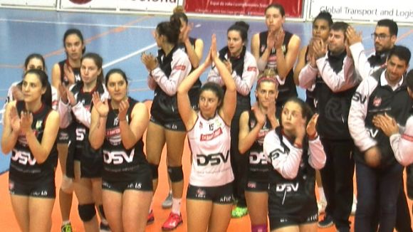 El Volei Sant Cugat no pot regalar una victòria a l'afició en l'últim partit d'una temporada notable