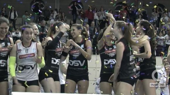 L'anàlisi de l'ascens a Superlliga del DSV-Club Volei Sant Cugat, al 'Redacció d'esports'