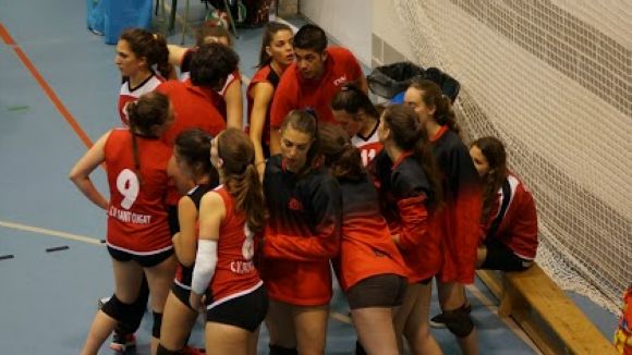 El Volei Sant Cugat supera el Cajamar i lluitarà per l'or a l'Estatal cadet