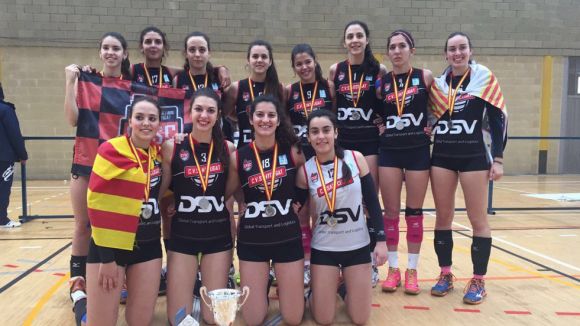 El DSV-Volei Sant Cugat perd la final de la Superlliga Júnior davant l'Alcobendas