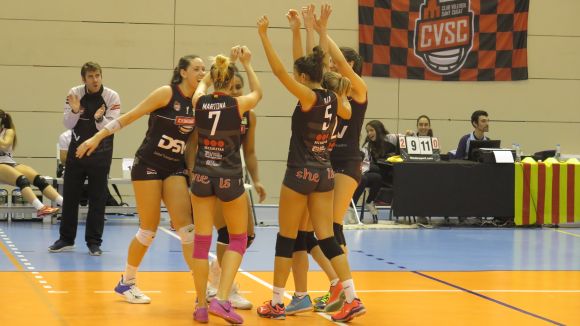 El DSV-Voleibol Sant Cugat suma un triomf de prestigi davant l'Avarca Menorca