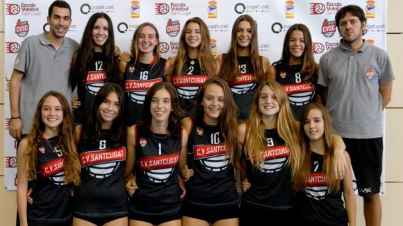 Les cadets del Volei Sant Cugat defensaran el títol estatal a Almendralejo