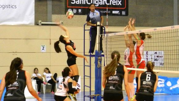 El DSV-Volei Sant Cugat ho té tot a favor per disputar la fase d'ascens a Superlliga
