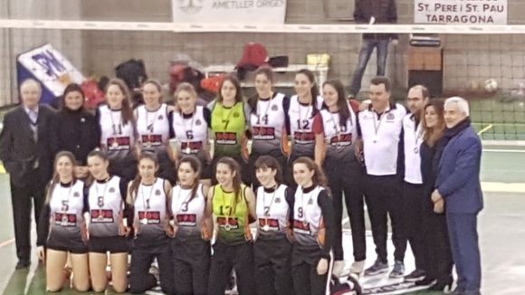 La selecció de Barcelona juvenil, amb 13 jugadores del Volei Sant Cugat, campiona provincial