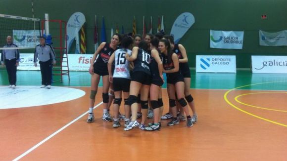 El Volei Sant Cugat perd la final de consolació contra l'Esplugues