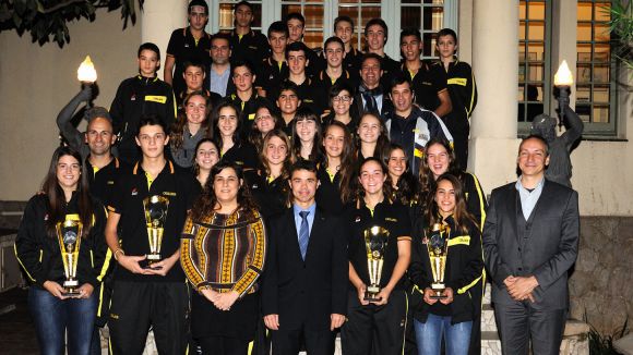 Els èxits catalans en els últims Campionats d'Espanya, reconeguts pel Govern