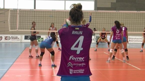 Brun contra Brun, un duel entre germanes a l'elit del voleibol estatal