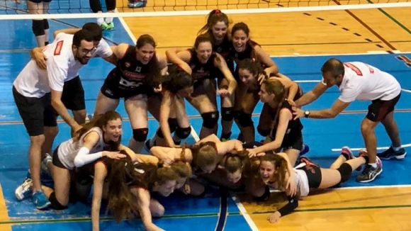 El cadet del DSV- Club Voleibol Sant Cugat jugarà la final del Campionat d'Espanya davant el Sòller