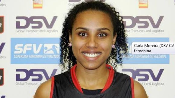 La jugadora brasilera del DSV-Volei Sant Cugat, Carla Moreira, és la MVP de la jornada a la Superlliga