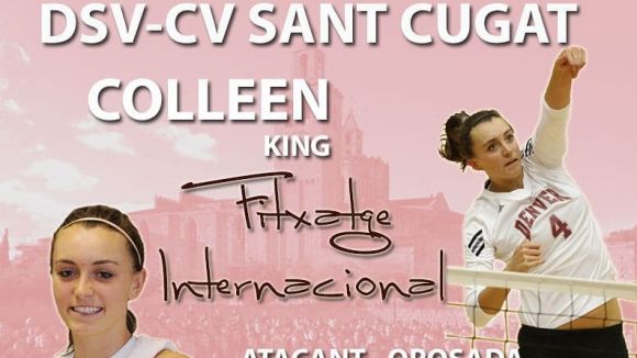 La nord-americana Colleen King tanca la plantilla del DSV- Club Voleibol Sant Cugat