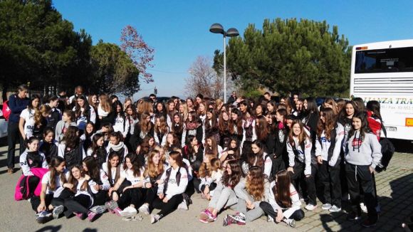 El cadet 3 negre del DSV-Voleibol Sant Cugat lluitarà per les medalles a la Copa d'Espanya
