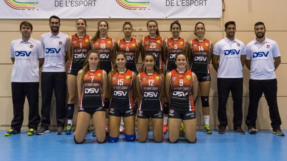 El DSV-Voleibol Sant Cugat desaprofita un 0 a 2 i acaba caient a Elx