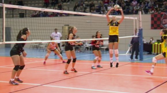 El Voleibol Sant Cugat mostra les dents però no pot superar l'Aguere