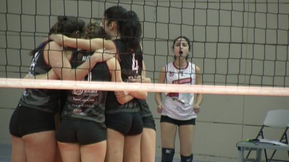 El totpoderós Haris Tenerife posa a prova la força del Voleibol Sant Cugat