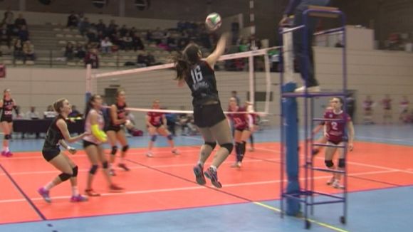 El DSV-Voleibol Sant Cugat suma la tretzena victòria i ja pensa en el play off