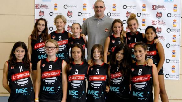 El Volei Sant Cugat vol continuar amb la formació de jugadores durant l'estiu