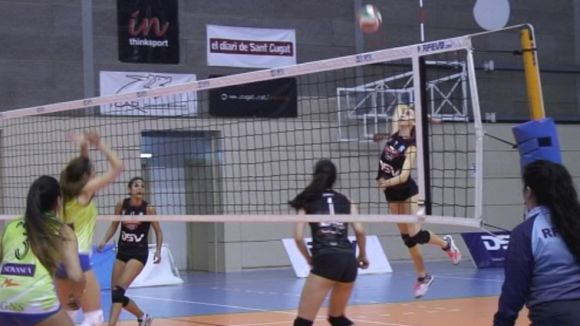 El DSV-Club Voleibol Sant Cugat s'assegura la presència en el play off d'ascens