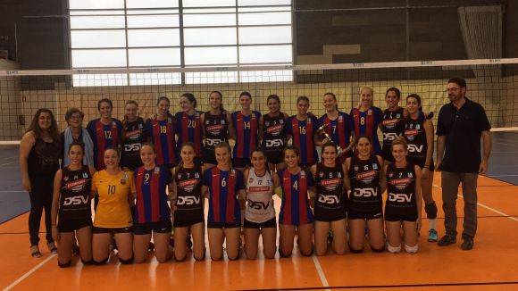 El DSV-Club Voleibol Sant Cugat perd la Lliga Catalana davant el CV Barcelona