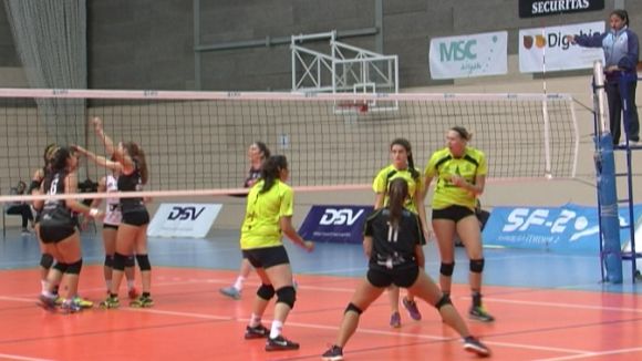 Alt: El DSV-Voleibol Sant Cugat té un doble compromís a terres andaluses