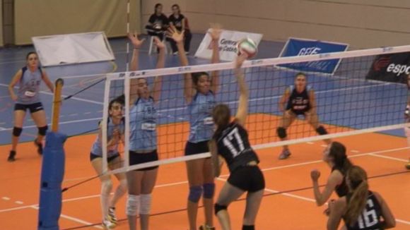 El Volei Sant Cugat visita el Valeriano Allés de Raquel Brun pensant a puntuar