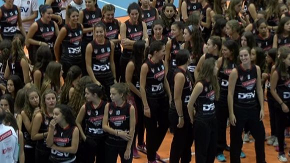 El Volei Sant Cugat presumeix de potencial i valors a la presentació de la temporada