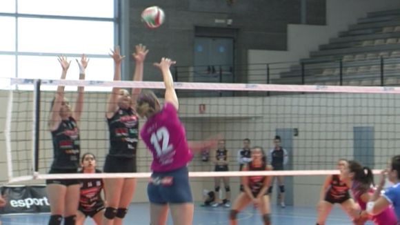 El Volei Sant Cugat encara depèn d'ell mateix per assolir l'ascens