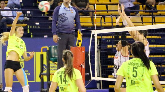 El Volei Sant Cugat no vol aturar la seva escalada davant l'Haro Rioja Voley