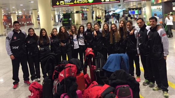 L'Infantil A del DSV-Voleibol Sant Cugat torna amb un 16è lloc de la Winter Cup de Mòdena
